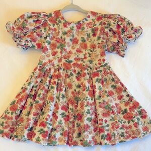 Doen Floral Puff Sleeve Dress size 2